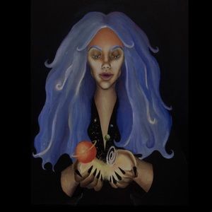 “Universal Dominance” Acrylic Expressive Painting